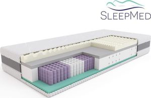 SleepMed SLEEPMED HYBRID SUPREME materac multipocket, sprężynowy, Rozmiar - 90x200 1