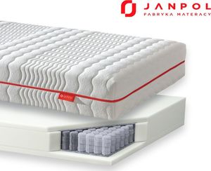 JANPOL JANPOL WENUS - materac kieszeniowy, sprężynowy, Rozmiar - 90x190, Pokrowiec - Smart 1
