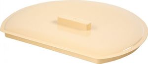 Bentom S.A Pokrywka do wiadra plastikowego przyściennego Bentom 11 l beżowa 2