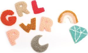 Graine Creative Zestaw Punch Needle Naprasowanki 4