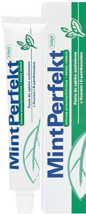 Ziaja MintPerfect Pasta do zębów szałwiowa z fluorem i D panthenolem 75 ml 1
