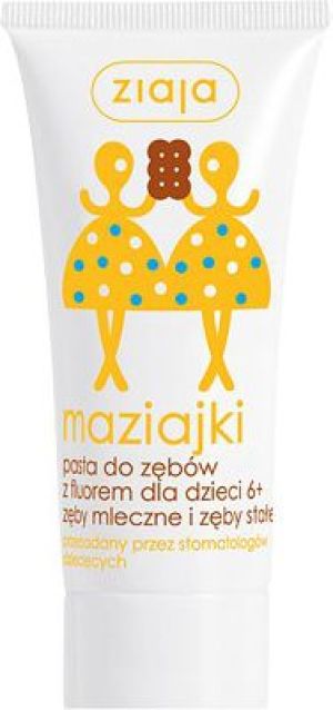 Ziaja Maziajki pasta do zębów dla dzieci 50 ml 1