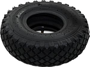 vidaXL 2 opony i 2 dętki do wózka transportowego, 3.00-4, 260x85, guma 3