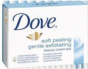 Dove  Soft Peeling Gentle Mydło w kostce 100g 1
