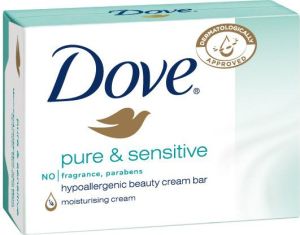 Dove  Pure Sensitive Mydło w kostce 100g 1