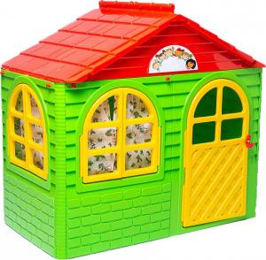 3toysm Domek dla dzieci z dachem i drzwiami 1