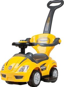 Bayo Carero Jeździk z pchaczem 3w1 Mega Car żółty Bayo Carero 1