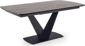 Halmar Stół rozkładany VINSTON 180(230)x95 ciemny szary/czarny 1