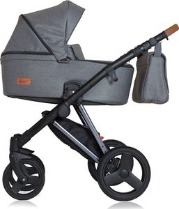 Wózek Dynamic Baby Wózek głęboki + spacerówka + fotelik (3w1) Dover DV2 Dynamic Baby 1
