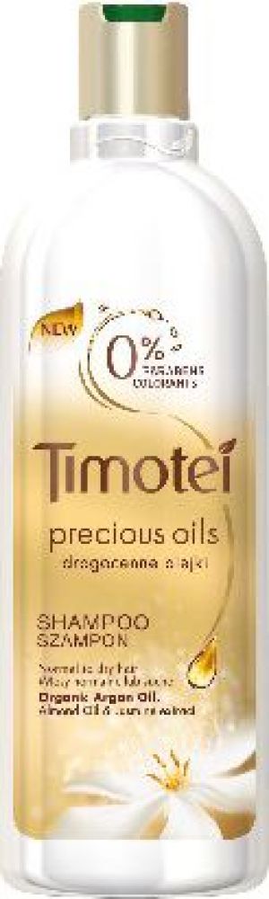 Timotei Szampon do włosów Precious Oils drogocenne olejki nawilżający 400ml 1