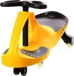 Crazycar CRAZYCAR GRAWITACYJNY JEŹDZIK SKRĘTNY ŻÓŁTY KAUCZUK #W1 1