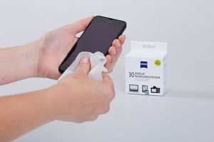 Zeiss Chusteczki do czyszczenia ekranów oraz wyświetlaczy 30 szt. (ZS581998) 2