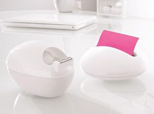 Scotch Dyspenser do taśm (C36-W-EU) projektu Karim Rashid, biały, taśma GRATIS 6