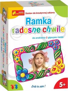 Ranok GIPSOWE RAMKI KSIĘŻNICZKA RADOSNE CHWILE KREATYWNE ZABAWY 1