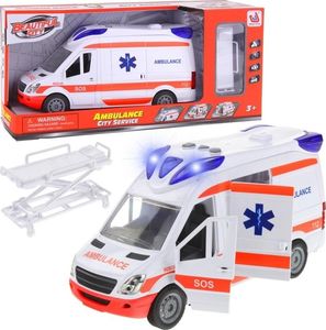 NoboKids Ambulans Karetka Pogotowia Van Auto Dźwięki Nosze 1
