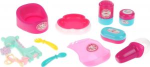 NoboKids Lalka Bobas z Wózkiem 15w1 Mata Łóżko Nocnik 13