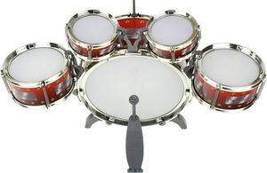 NoboKids Perkusja 5 Bębnowa z Krzesełkiem Talerzem 3