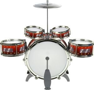 NoboKids Perkusja 5 Bębnowa z Krzesełkiem Talerzem 6