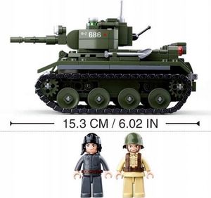 Sluban Czołg Sherman (B0686) 3