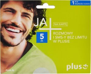 Partner Tele.com Karta Startowa PLUS 5 zł Prosto na kartę 1