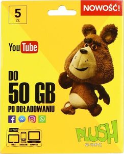 Partner Tele.com Karta Startowa Plush 5zł - 6GB na start do 100GB po doładowaniu 1