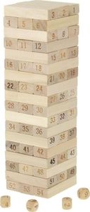 NoboKids Wieża Jenga Drewniana Układanka Chwiejąca Wieża 2