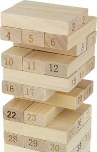 NoboKids Wieża Jenga Drewniana Układanka Chwiejąca Wieża 3