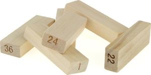 NoboKids Wieża Jenga Drewniana Układanka Chwiejąca Wieża 5