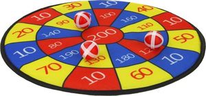 NoboKids Duży Dart Gra na Rzepy Bezpieczne 3 Piłeczki 6