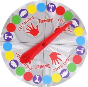 NoboKids Rodzinna Gra Zręcznościowa Twister Mata Tarcza 3