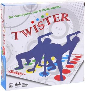 NoboKids Rodzinna Gra Zręcznościowa Twister Mata Tarcza 5