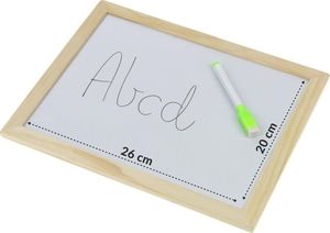 NoboKids Drewniana Tablica Magnetyczna Kredowa Liczydło 10