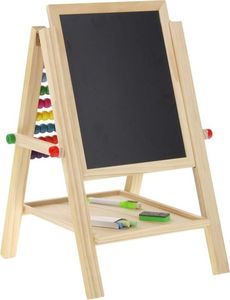 NoboKids Drewniana Tablica Magnetyczna Kredowa Liczydło 2