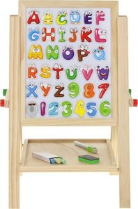 NoboKids Drewniana Tablica Magnetyczna Kredowa Liczydło 4