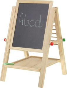 NoboKids Drewniana Tablica Magnetyczna Kredowa Liczydło 8