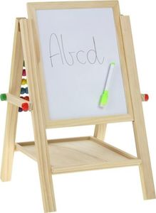 NoboKids Drewniana Tablica Magnetyczna Kredowa Liczydło 9