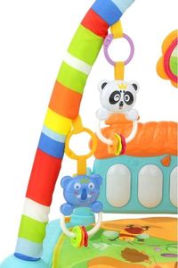 NoboKids Mata Edukacyjna Interaktywna z Pianinkiem Organki 12