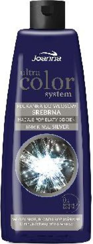 Joanna Ultra Color System Płukanka do włosów srebrna 150 ml 1