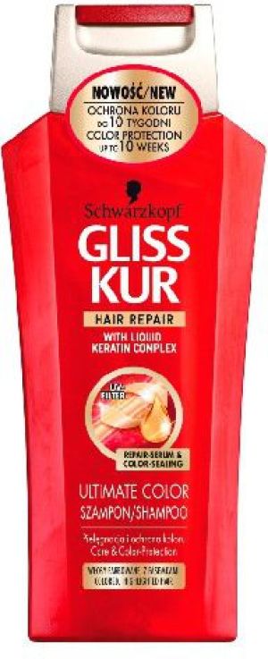 Schwarzkopf Gliss Kur Ultimate Color Szampon do włosów farbowanych 250 ml 1