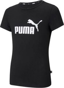 Puma Koszulka dla dzieci Puma ESS Logo Tee G czarna 587029 01 128cm 1