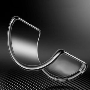 Hurtel Clear Color case żelowy pokrowiec etui z metaliczną ramką Xiaomi Redmi K40 Pro+ / K40 Pro / K40 / Poco F3 / Mi 11i czerwony 3