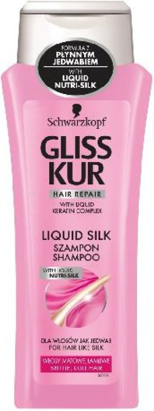 Schwarzkopf GLISS KUR LIQUID SILK szampon 400 ml 1