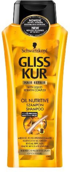 Schwarzkopf GLISS KUR OIL NUTRITIVE szampon 400 ml 1