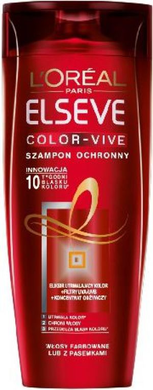 L’Oreal Paris Elseve Color Vive Szampon do włosów farbowanych 400 ml 1