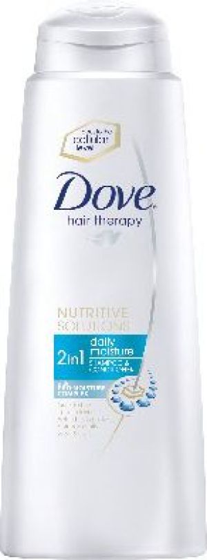 Dove  Daily Moisture 2w1 Szampon do wszystkich rodzajów włosów 400ml - 664704 1
