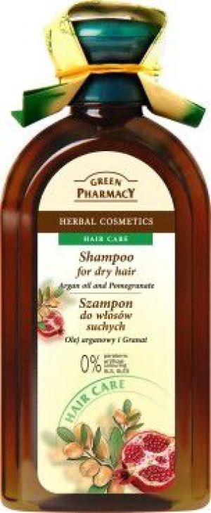 Green Pharmacy Szampon do włosów suchych Olejek Arganowy, Granat 350 ml 1