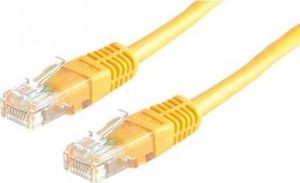 Roline Roline PatchCord UTP Kat.6 5m Żółty 1