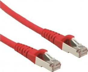 Roline ROLINE Patchcord Kat.6A S/FTP (PiMF) Component Level LSOH czerwony 2m 1