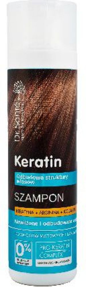 Dr. Sante Keratin Hair Szampon odbudowujący do włosów łamliwych i matowych 250 ml 1