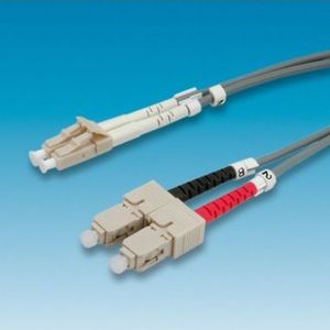 Roline ROLINE Patchcord światłowodowy 50/125um LC-SC 0.5m szary 1